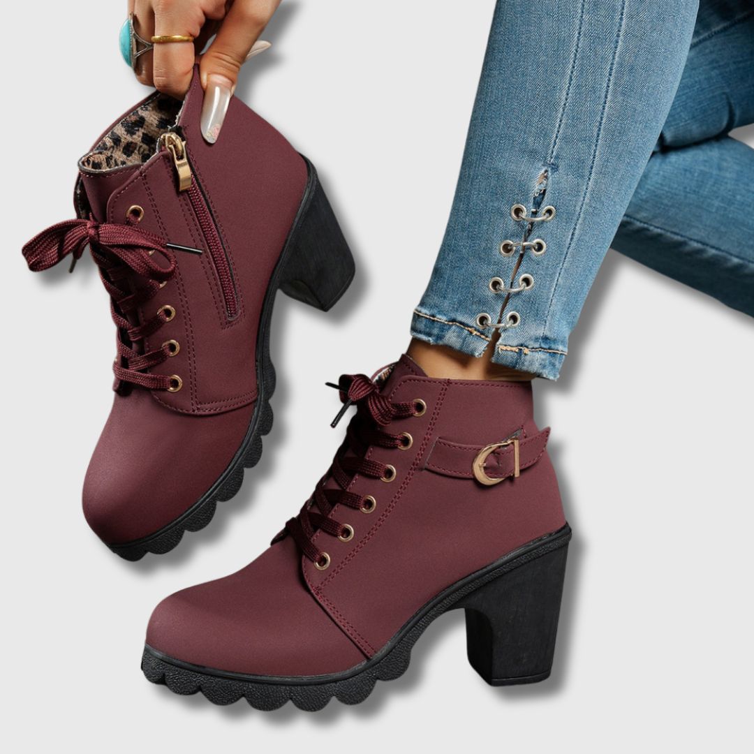 Isabell | Stylische Stiefel Damen mit modischen Details