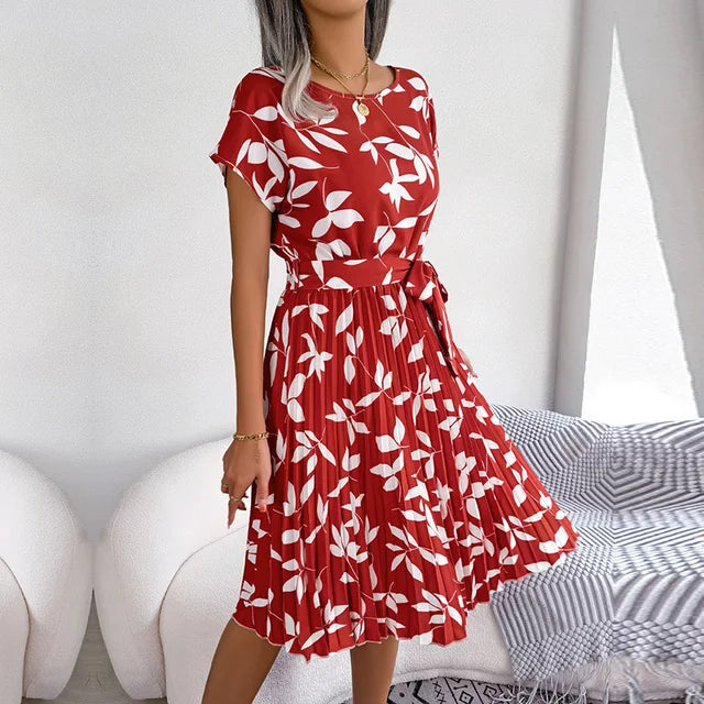 Trendiges Sommerkleid Rebecca mit Blumenmuster