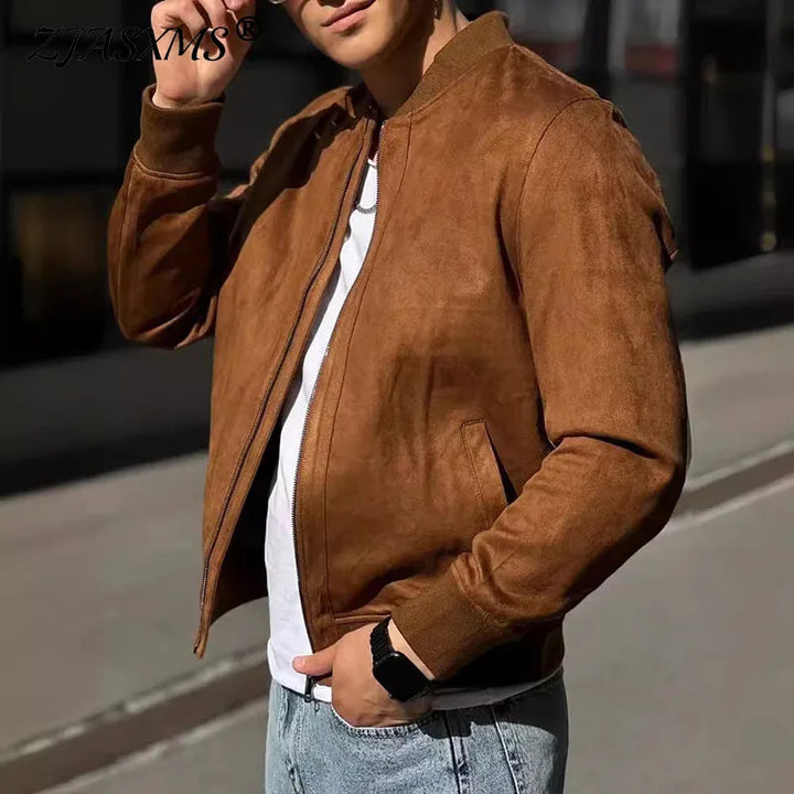 Envoli | Lässige Wildlederjacke im modernen Stil