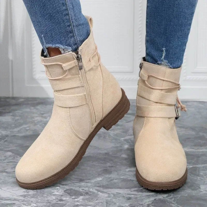 Nova | Herbststiefel mit niedrigem Absatz – bequem & schick
