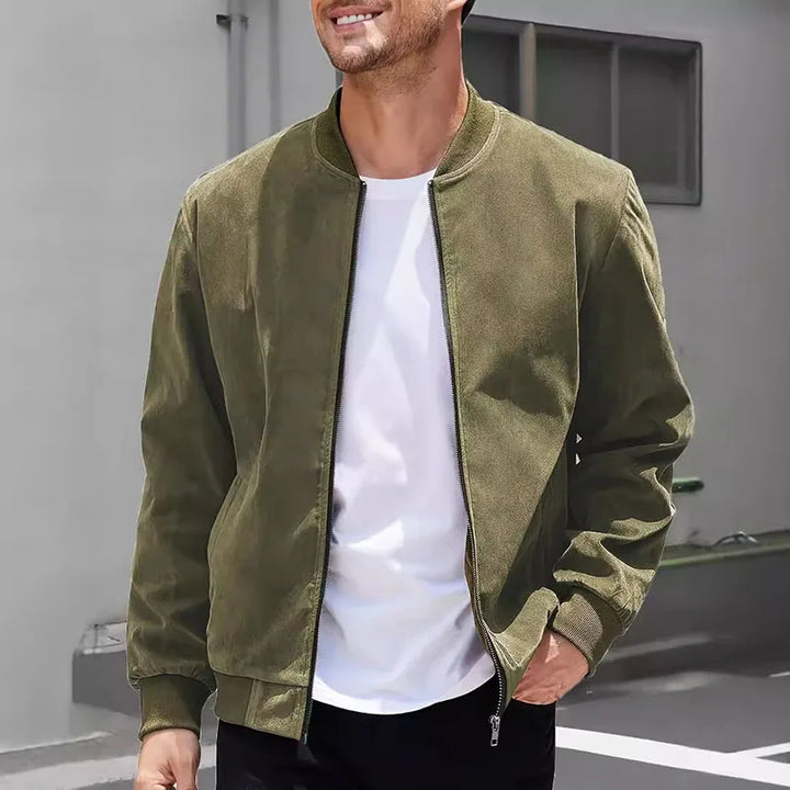 Envoli | Lässige Wildlederjacke im modernen Stil