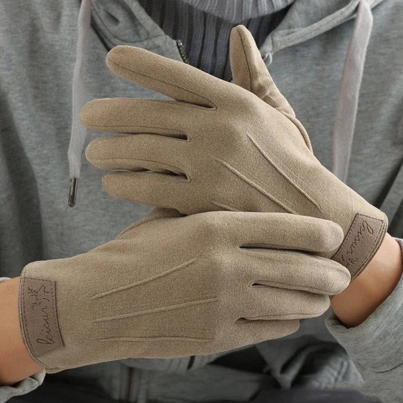 Luca’s | Touchscreen-Handschuhe mit Wildlederoptik