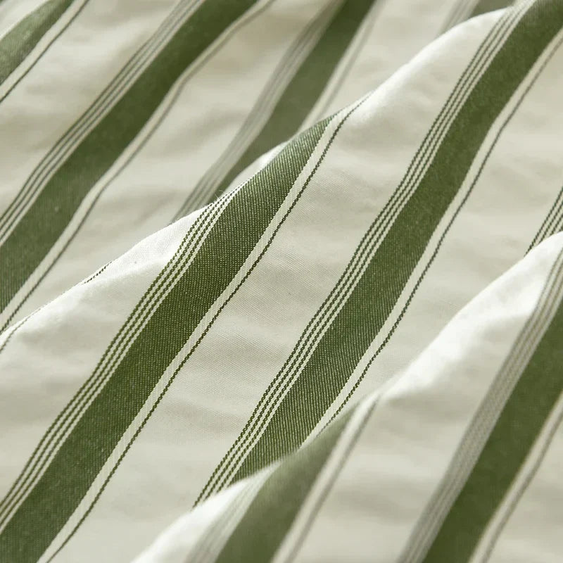 Latitude Stripes | Lässiges Button-Up in Übergröße