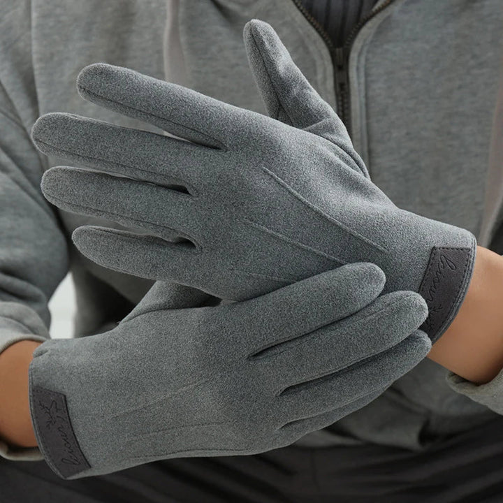 Luca’s | Touchscreen-Handschuhe mit Wildlederoptik