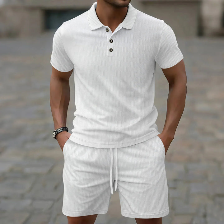 Jonas | Modisches Polo Set Herren Freizeit Chic
