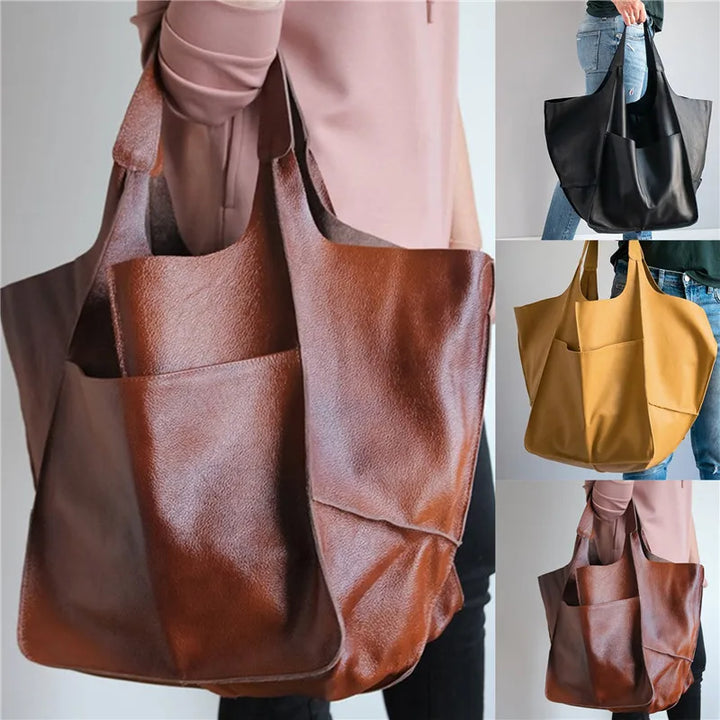 Laura | Vintage Ledertasche im Retro-Stil