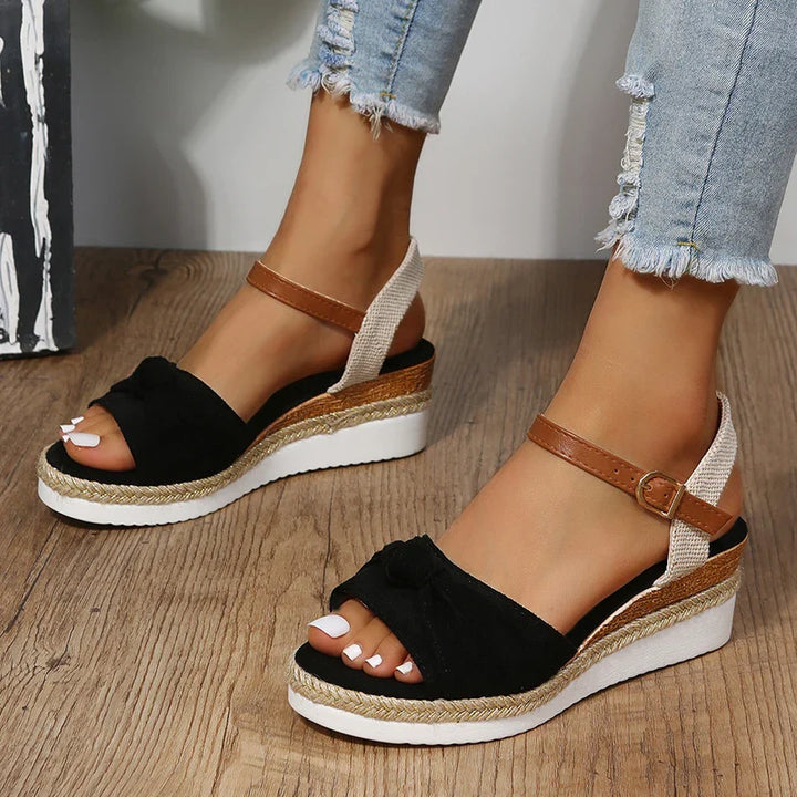 Sonnenuntergang Schleife | Krawatte Wedges mit Sommercharme