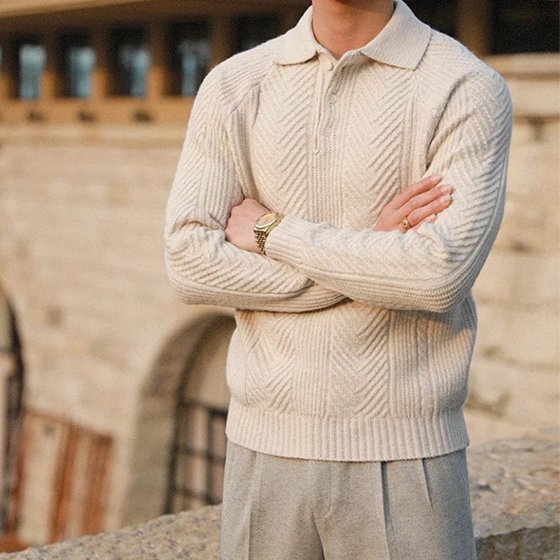Renoir Polopullover mit klassischem Schnitt für Herren