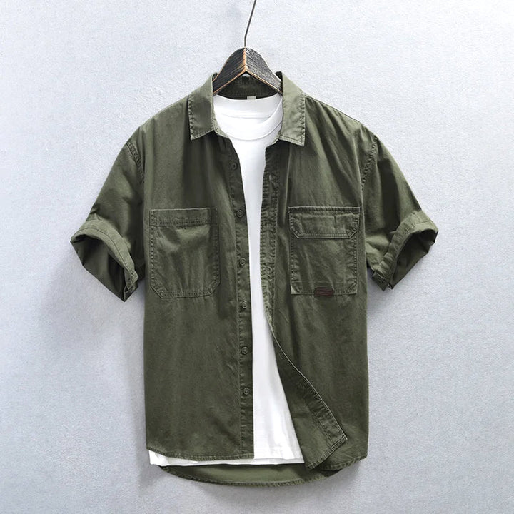 Manhattan | Cargo-Hemd im klassischen Retro-Design