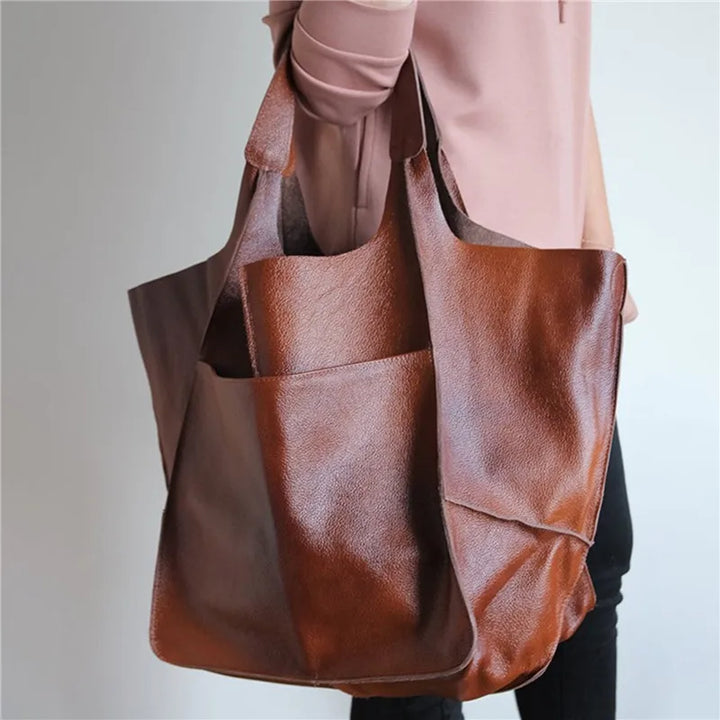 Laura | Vintage Ledertasche im Retro-Stil