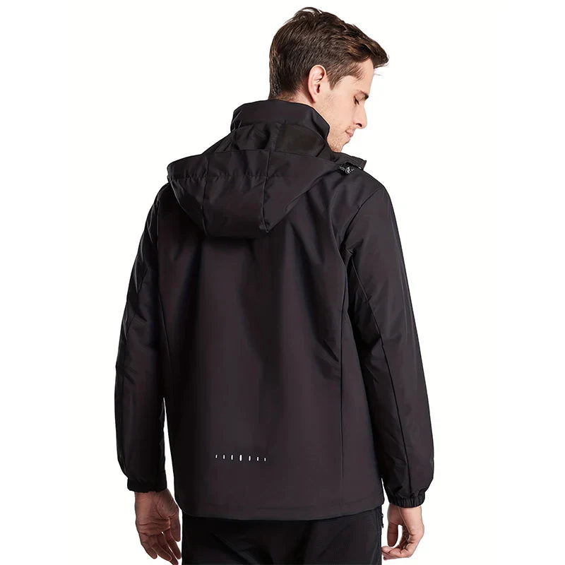 Tibbe | Winddichte Jacke mit sportlichem Design