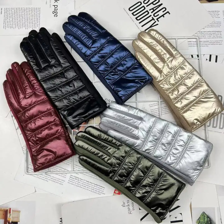 Wasserdichte Winterhandschuhe mit Fleece und Grip-Innenfläche