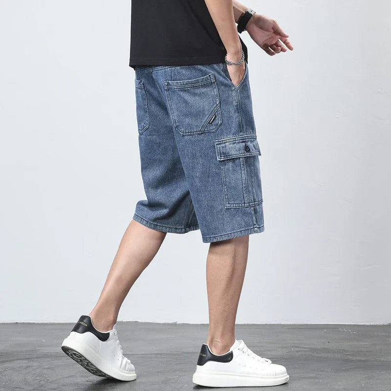Sedona Denim Cargo | Shorts mit praktischen Taschen für den Sommer