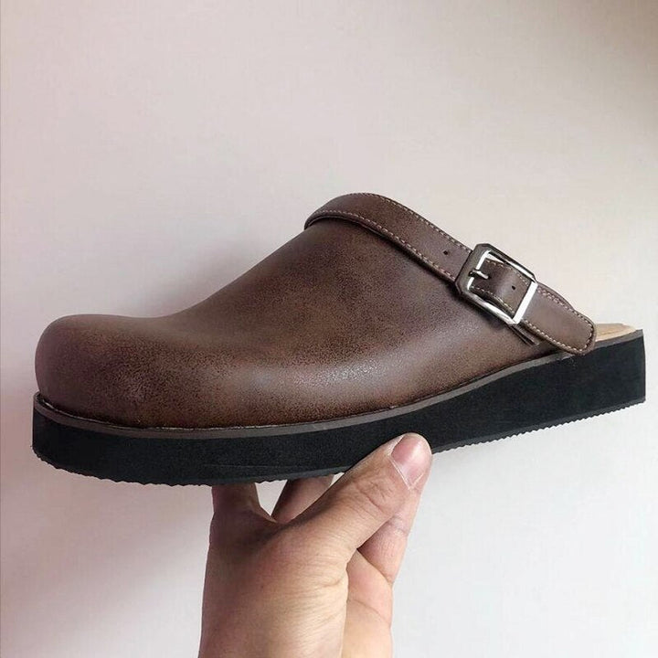 Jakob | Vintage-Sandalen zum Hineinschlüpfen