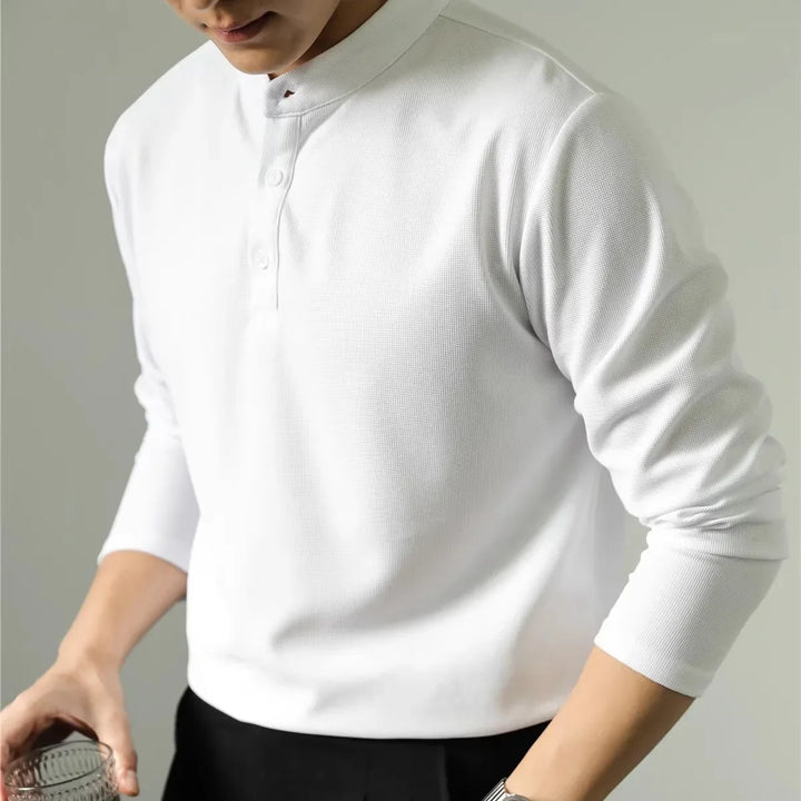 Redmond | Klassisches Henley-Hemd mit Stil