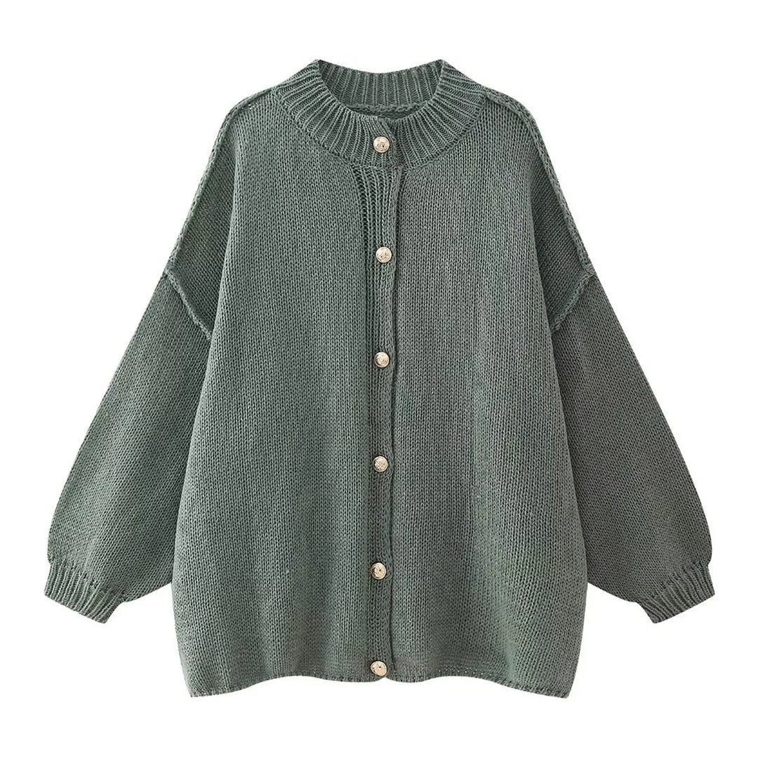 Amelie | Strickjacke aus Wolle mit bequemer Passform