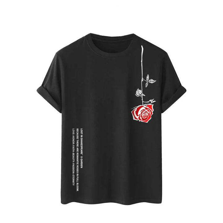 Grafik-T-Shirt LaRose" für Männer mit kreativem Print