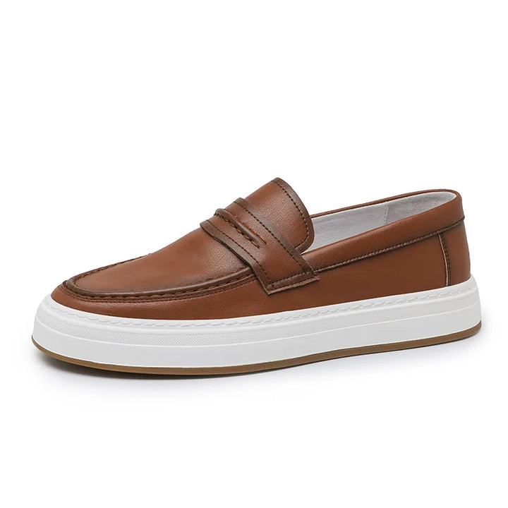 Heritage Mokassin Loafers aus Leder