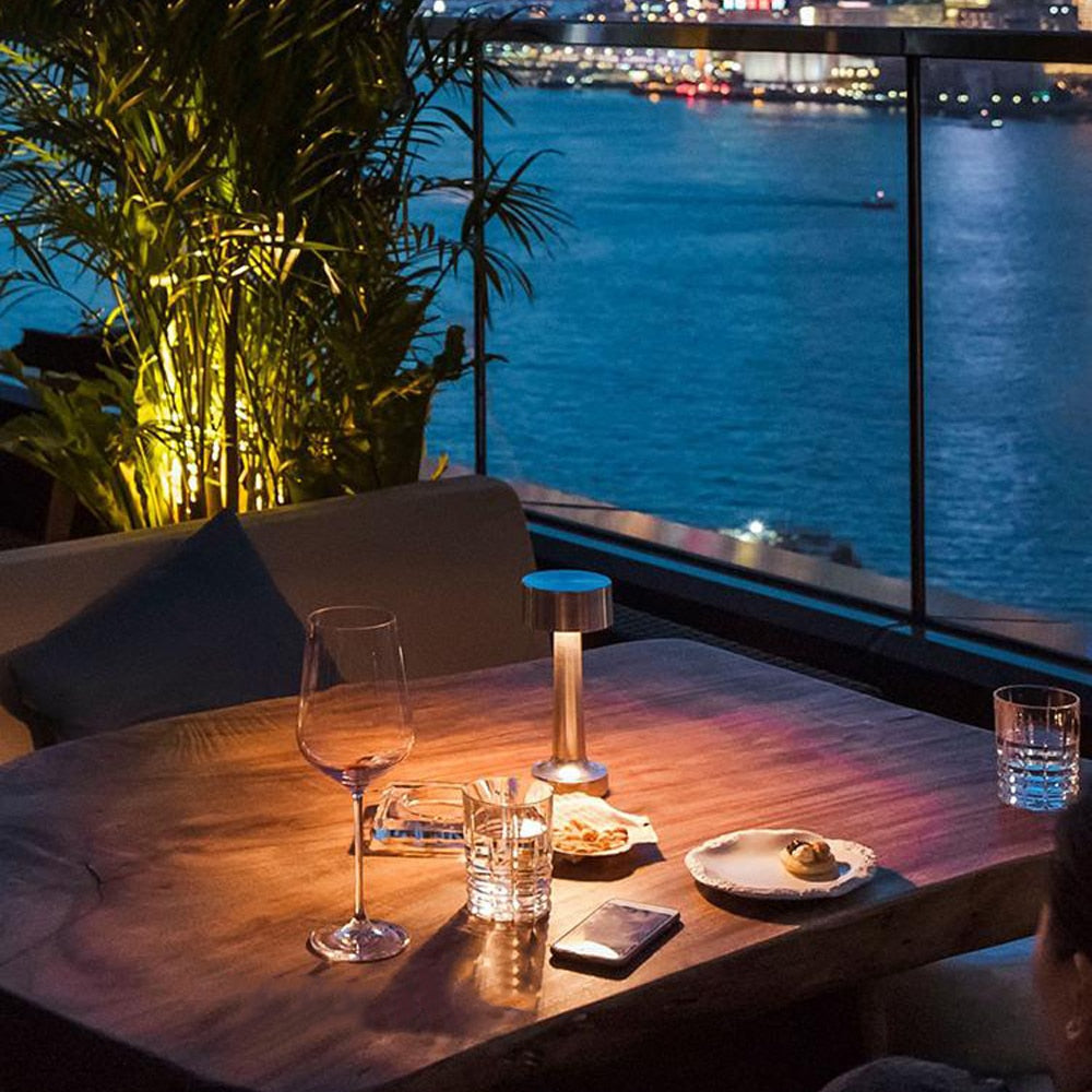 LED-Tischlampe für Restaurants, Bars und Cafés