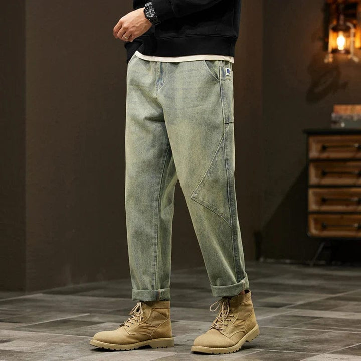 Fort Clay Retro Jeans mit Vintage-Waschung