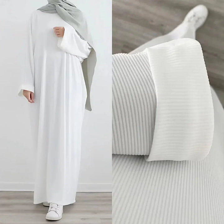 ESMA | Elegant gestrickte Abaya im Maxistil für Damen