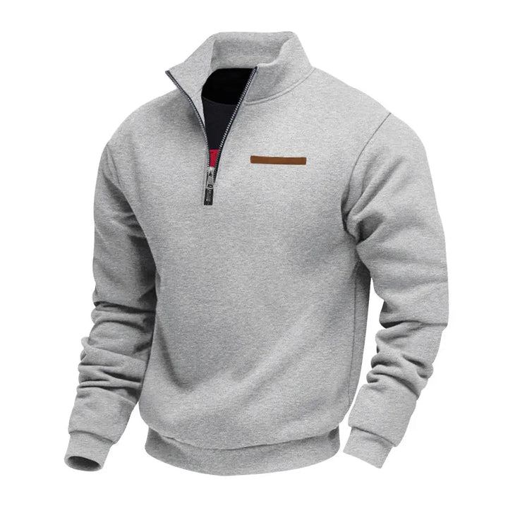 Lukas | Moderner Half-Zip Pullover aus weichem Fleece