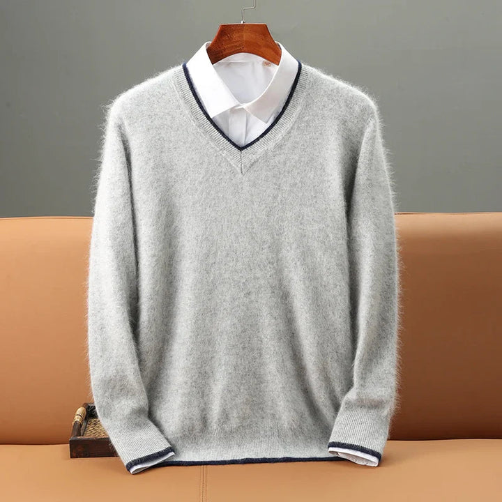 Herno | Warmer Kaschmirpullover mit Nerzanteil
