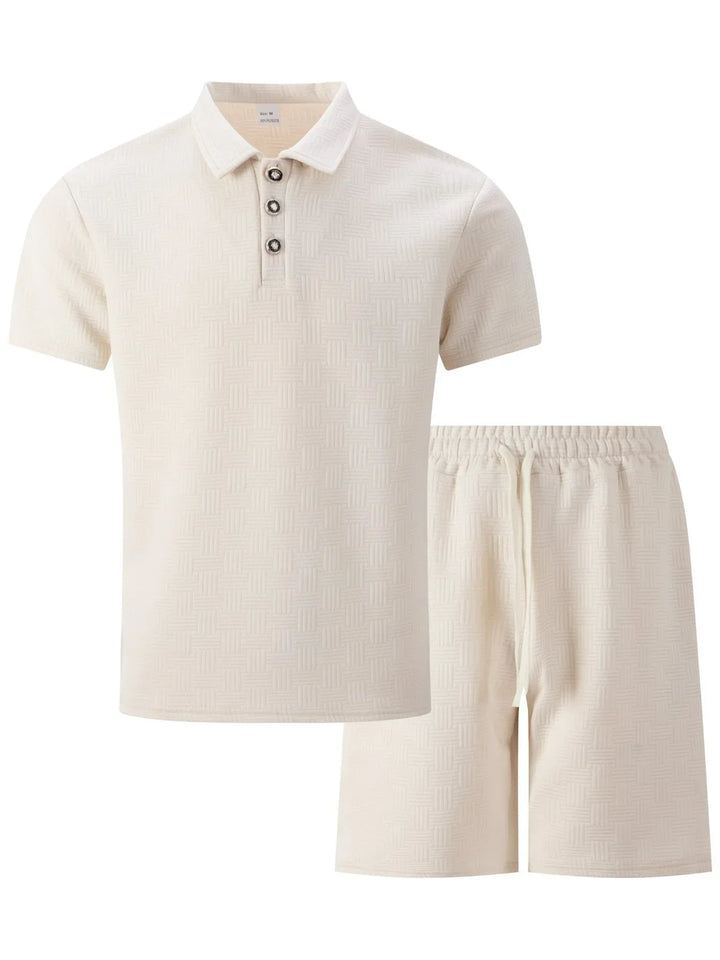 Jonas | Modisches Polo Set Herren Freizeit Chic