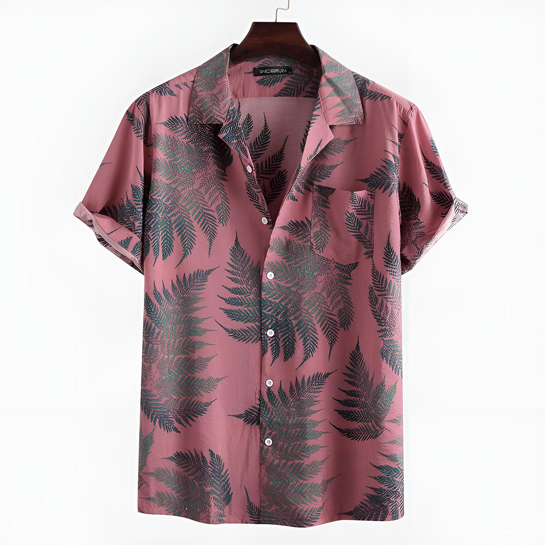 Aloha Herrenhemd mit tropischem Print für den Sommer