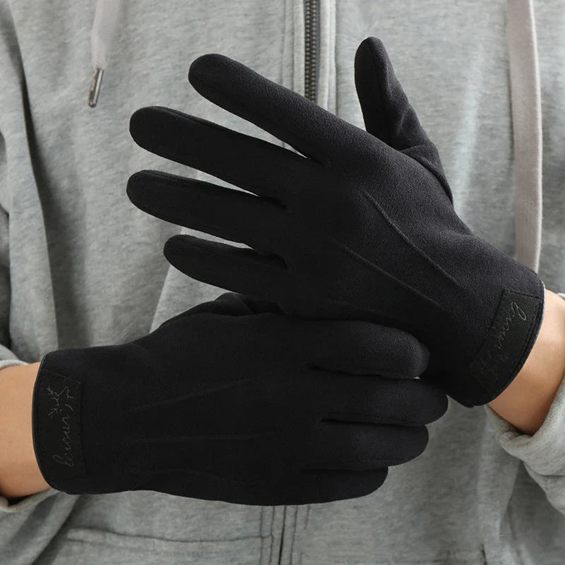Luca’s | Touchscreen-Handschuhe mit Wildlederoptik