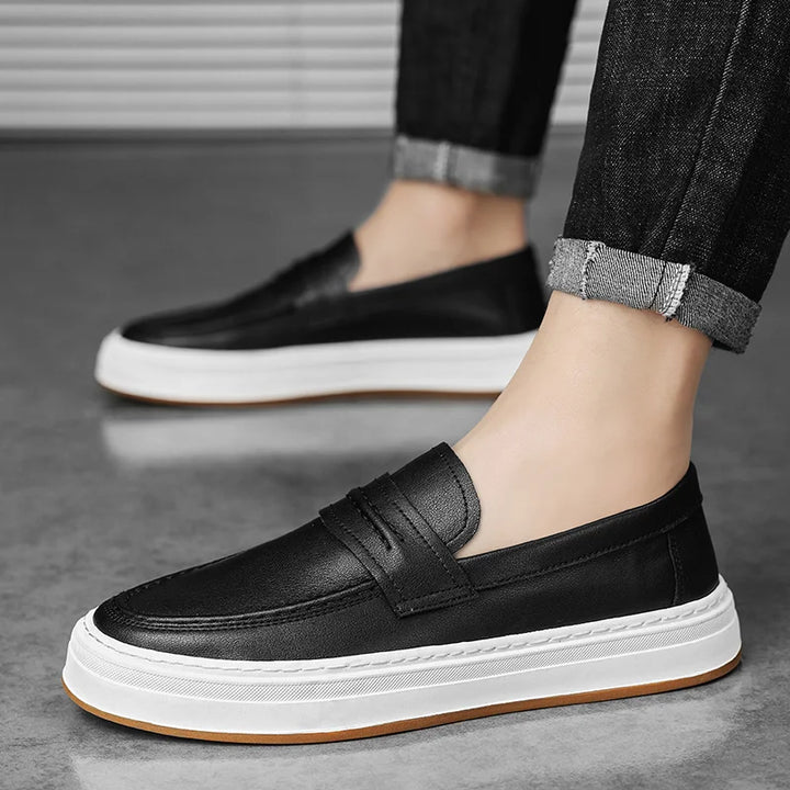 Heritage Mokassin Loafers aus Leder