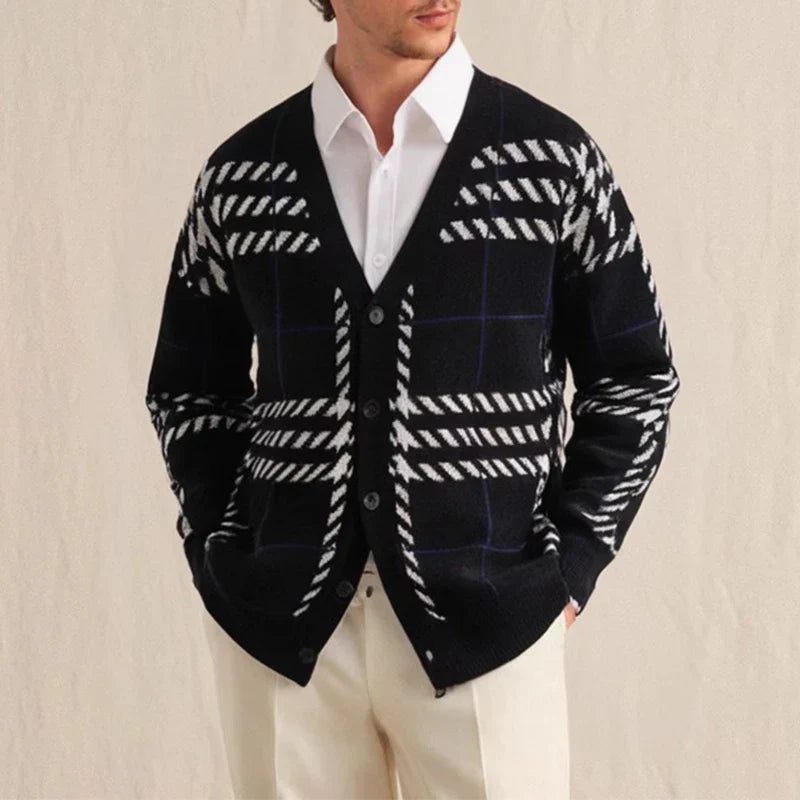 Federico Alessandro | Strickjacke mit Musterdesign