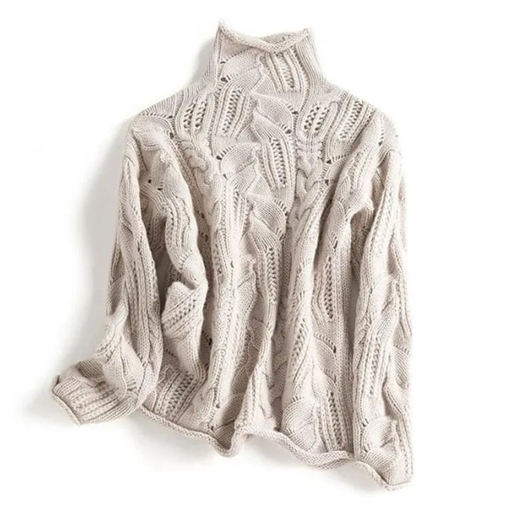 Elara | Warmer Damenstrickpullover mit Stil
