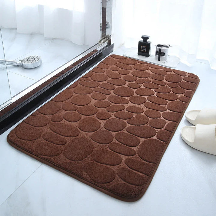 Kopfsteinpflaster-Design Badematte für Zuhause