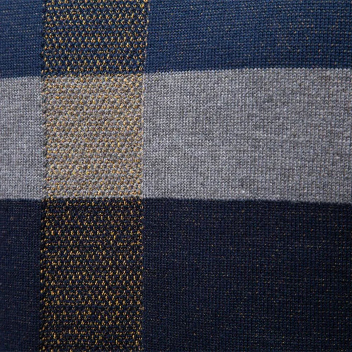David | Modischer Herrenpullover mit Rautendesign