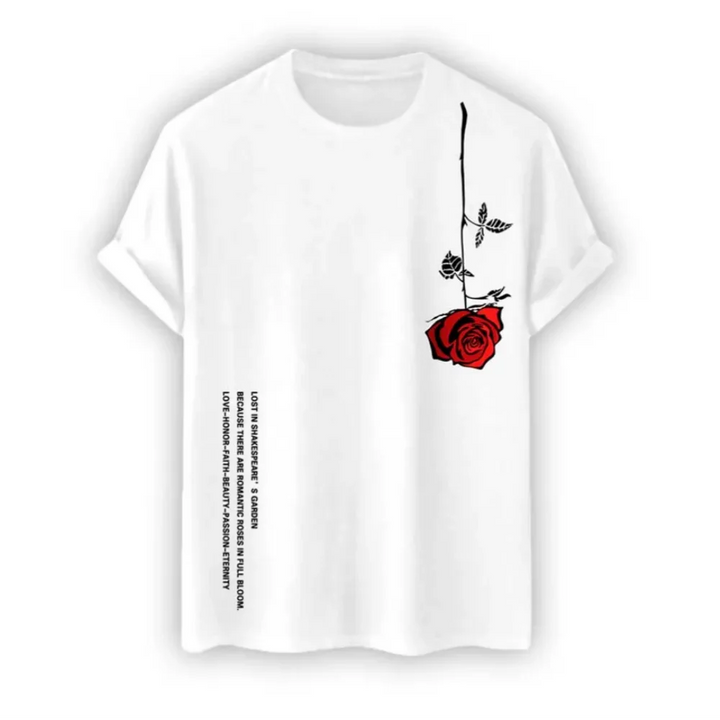 Grafik-T-Shirt LaRose" für Männer mit kreativem Print