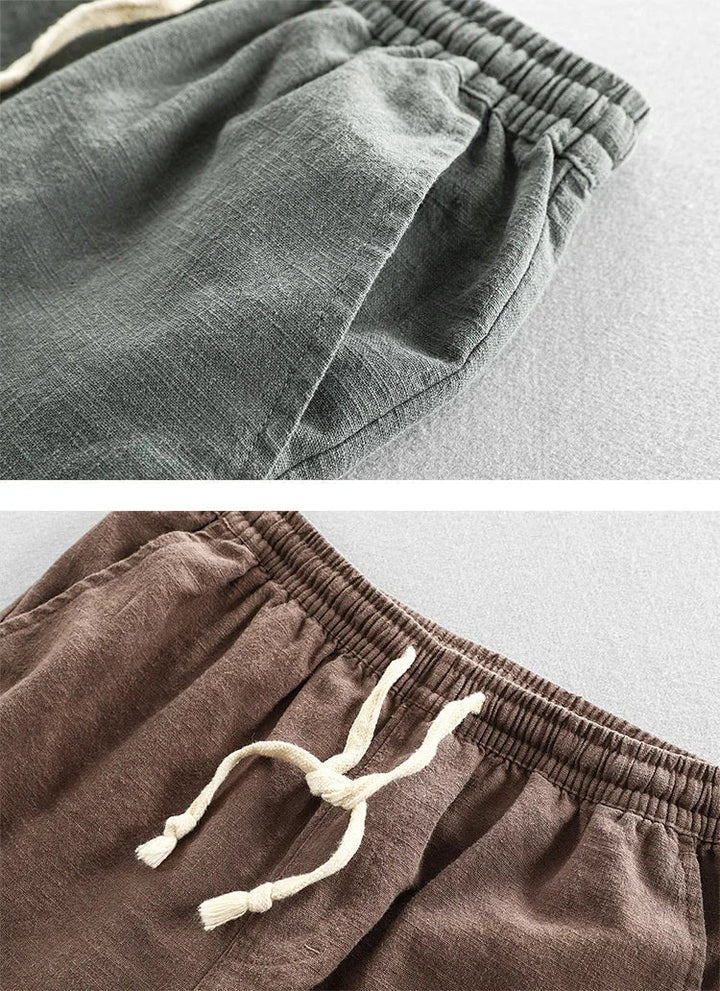 Tiago | Leichte Leinenshorts für Männer