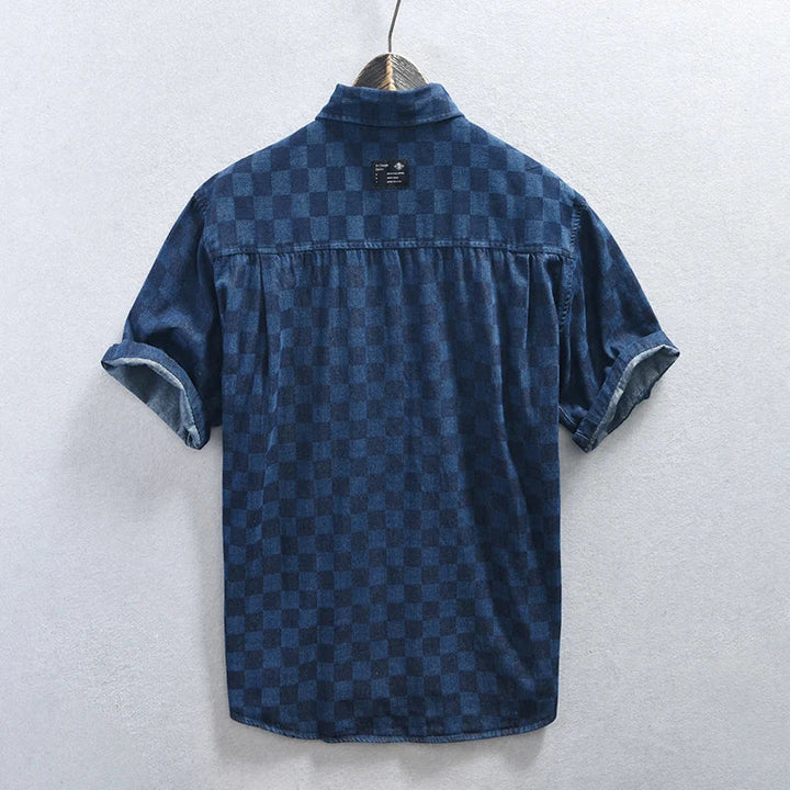 HALIA CHECKERED BUTTON-UP SHIRT für urbane Sommer-Looks
