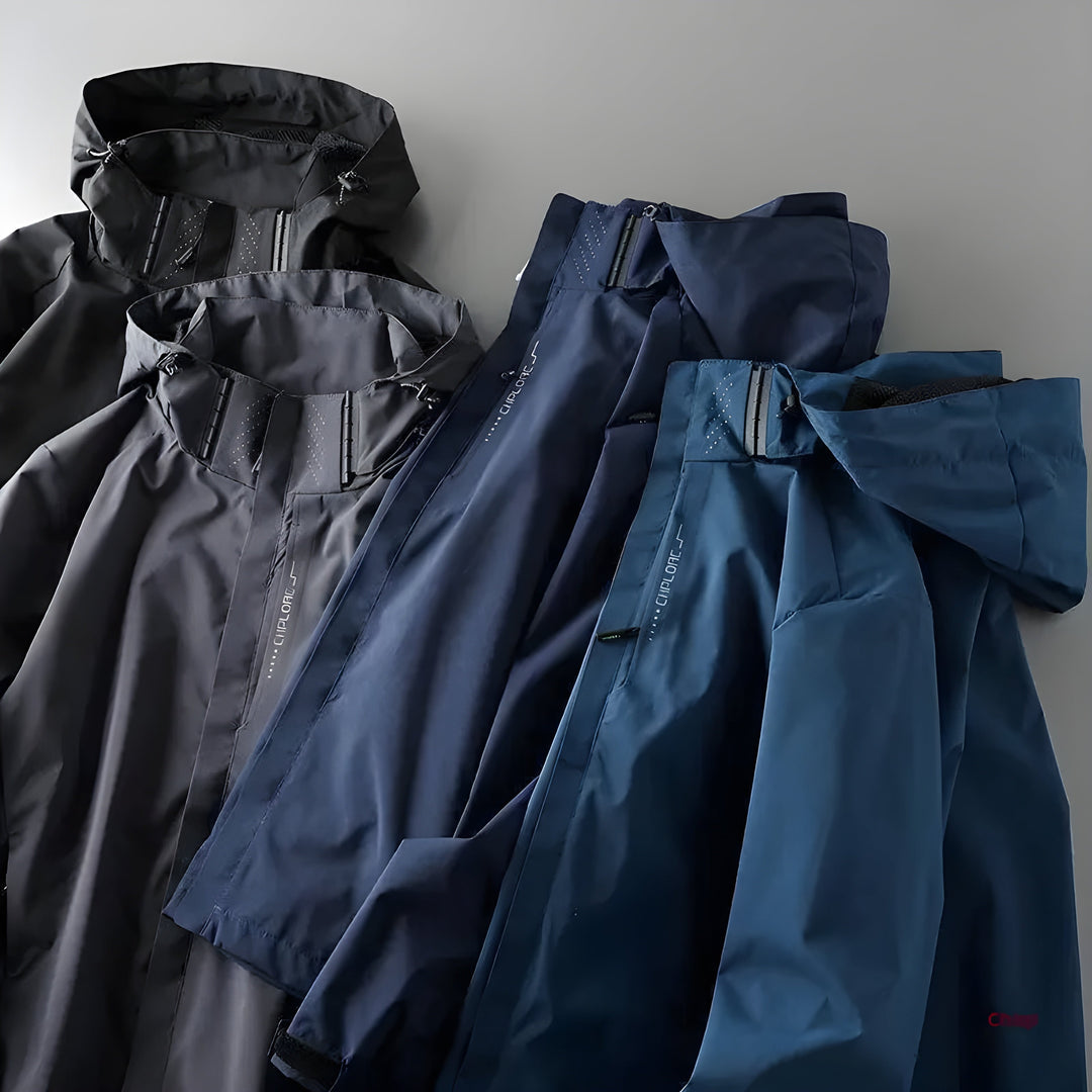 Maxwell | Wasserdichte Windjacke mit Kapuze