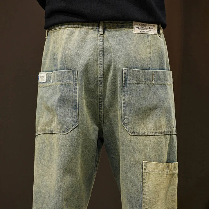 Fort Clay Retro Jeans mit Vintage-Waschung