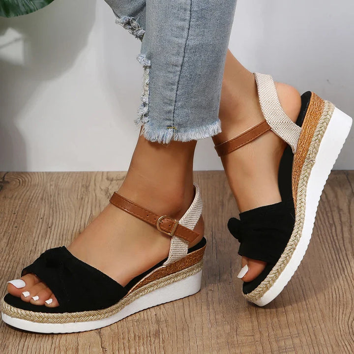 Sonnenuntergang Schleife | Krawatte Wedges mit Sommercharme