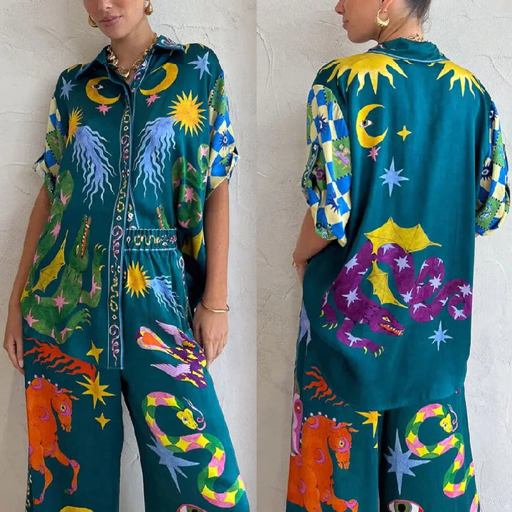 Beah | Lässiges zweiteiliges Set für Damen