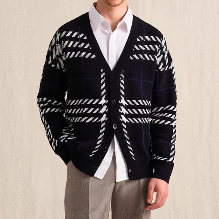 Federico Alessandro | Strickjacke mit Musterdesign