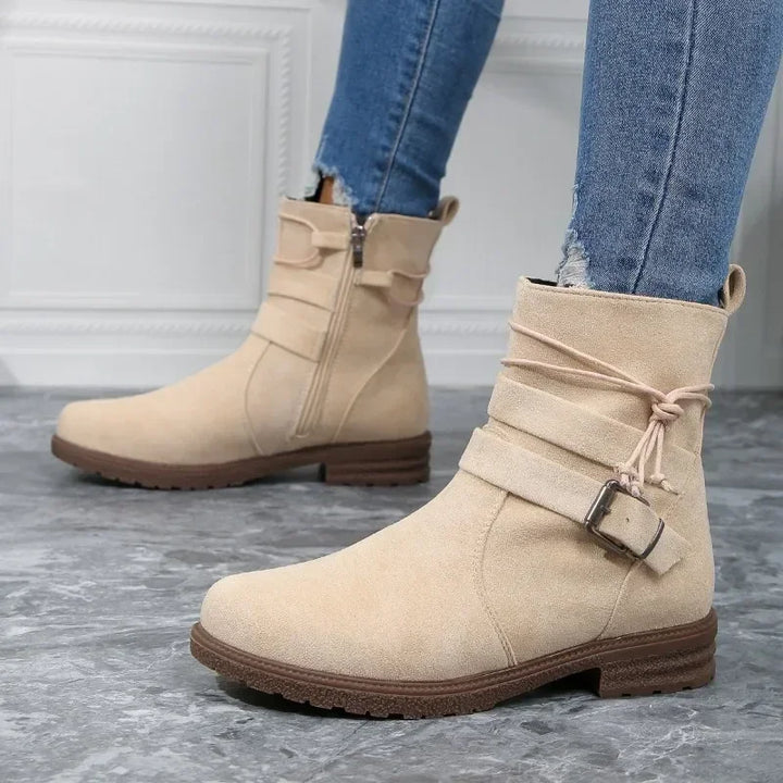 Nova | Herbststiefel mit niedrigem Absatz – bequem & schick