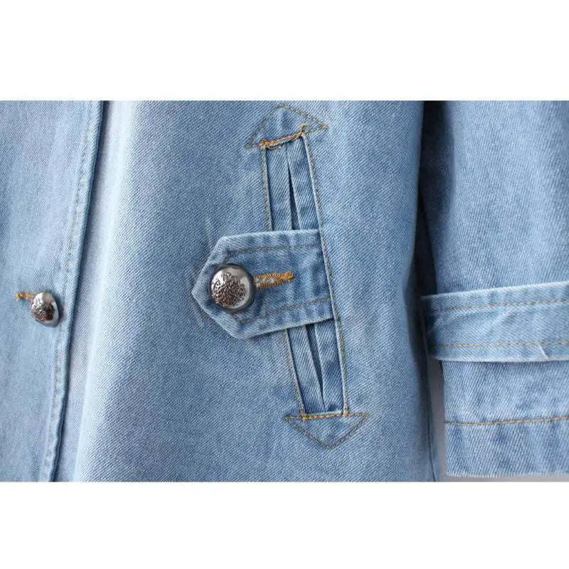Helena | Eleganter Denim-Cape für Damen