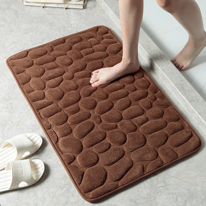 Kopfsteinpflaster-Design Badematte für Zuhause