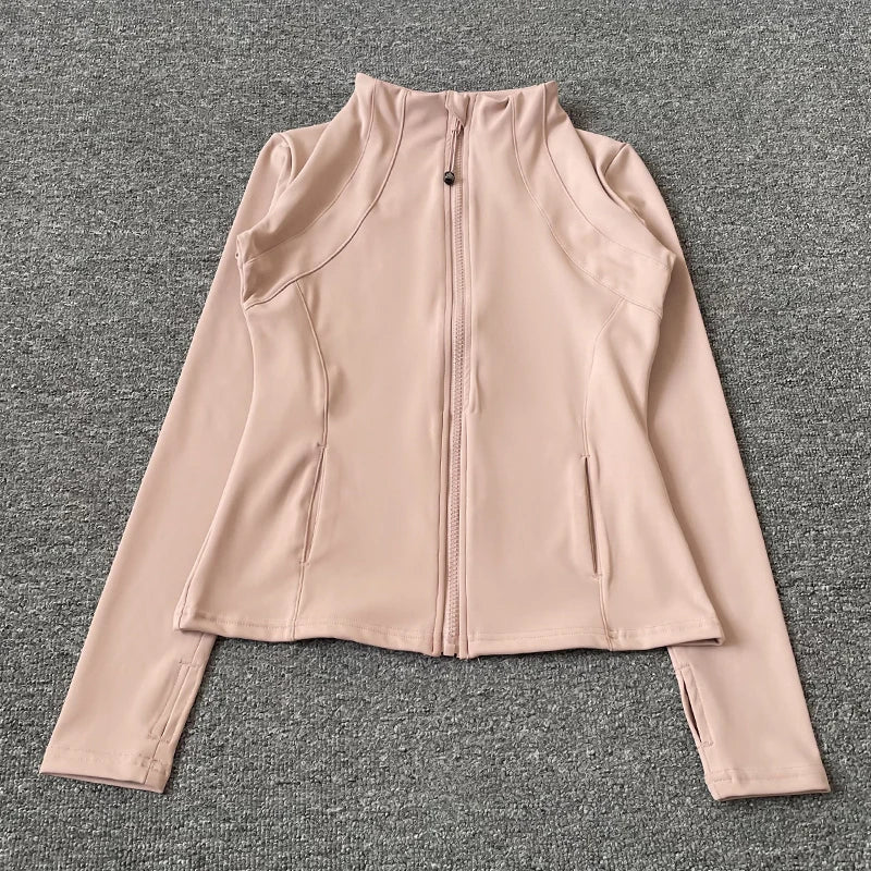 Maelis | Fitnessjacke für Frauen mit Reißverschluss