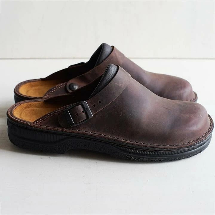 Jakob | Vintage-Sandalen zum Hineinschlüpfen