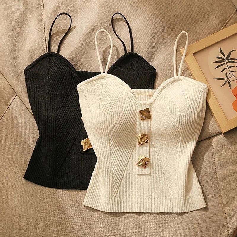 Geripptes Vogue | Top für moderne Outfits mit Statement-Charakter