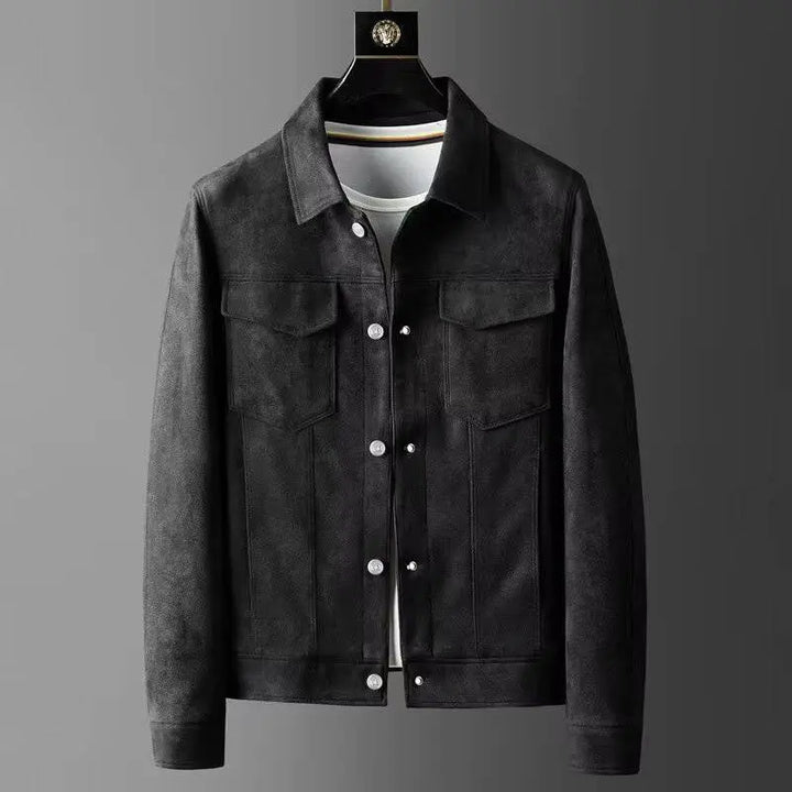 MATIJA | Wildlederjacke für kühle Abende mit Stil und Komfort